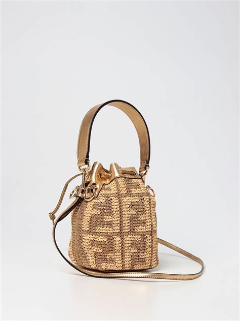 fendi borsa a secchiello|borse donna fendi it.